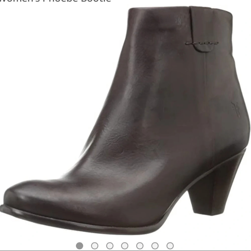 Frye Phoebe Heeled Leather Bootie
